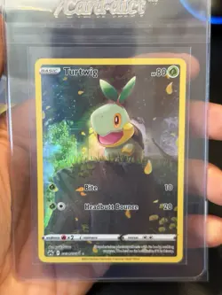 Pokemon Turtwig GG31/GG70 Crown Zenith Galarian Gallery Ultra Rare Holo HP80 - Image 1