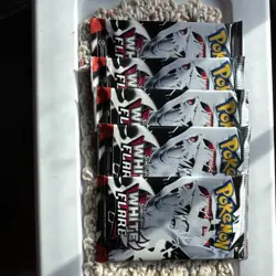 Pokemon TCG White Flare Scarlet & Violet Booster Pack - Image 1