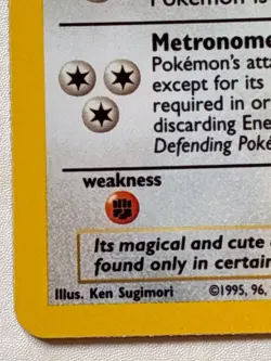 Pokemon TCG Clefairy Base Set Holo Rare 5/102 - Image 3