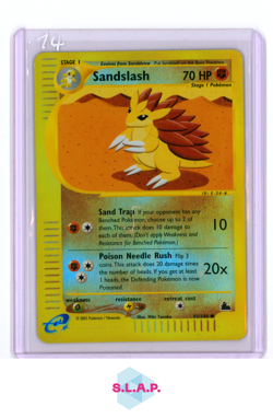 SANDSLASH POKEMON 93/144 2003 SKYRIDGE REVERSE HOLO ENGLISH - Image 1
