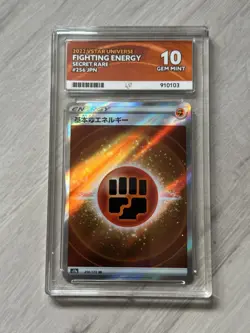 Pokemon Vstar Universe Fighting Energy Secret Rare - ACE 10 GEM MINT - Image 1