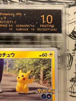 Pokemon RPA 10 Pikachu 027/071 S10b Pokemon GO Pristine Japanese 2022 NO HOLO - Image 3