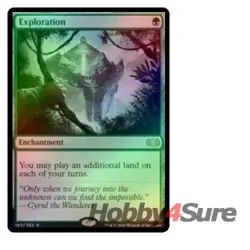 Foil Exploration M/NM Magic: The Gathering MTG Double Masters - Image 1