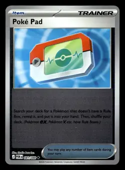 Pokemon Poke Pad #081/088 tcg Near Mint or Better - Image 1