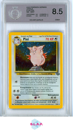 PIXI POKEMON 1/64 2000 JUNGLE HOLO DEUTSCH PGS 8.5 - Image 1