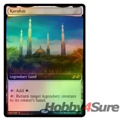 Foil Karakas M/NM Magic: The Gathering MTG Ultimate Masters: Box Topper - Image 1