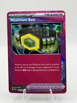 Maximum Belt 117/131 SV: Prismatic Evolutions Pokemon NM Holo - Image 1