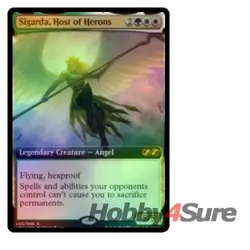 Foil Sigarda, Host Of Herons M/NM Magic MTG Ultimate Masters: Box Topper - Image 1