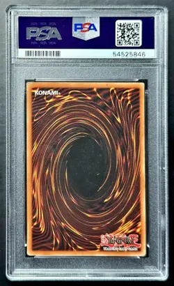 2002 Yugioh BLUE-EYES WHITE DRAGON LOB-001 FOIL SHIFT Original Unlimited PSA 4 - Image 2