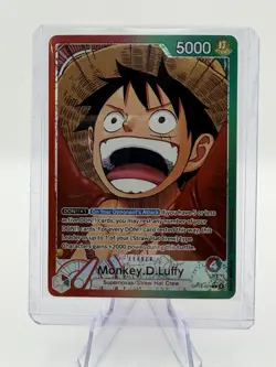 One Piece TCG - Monkey.D.Luffy OP13-001 - Alt Art, Foil, Leader, English, NM - Image 1