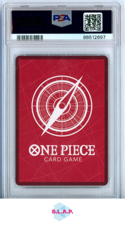 SANJI ONE PIECE 26 2023 OP-02 HOLO ENGLISH PSA 10 - Image 2