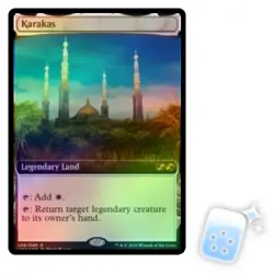 FOIL KARAKAS Ultimate Masters: Box Topper Magic MTG MINT CARD - Image 1