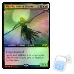 FOIL SIGARDA, HOST OF HERONS Ultimate Masters: Box Topper Magic MTG MINT CARD - Image 1