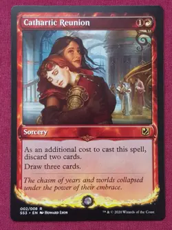 Magic The Gathering SIGNATURE SPELLBOOK CHANDRA CATHARTIC REUNION red card MTG - Image 1