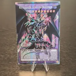 YuGiOh Rotaugiger Dunkler Dragoner Starlight Rare Deutsch Rarity Collection 5 - Image 1