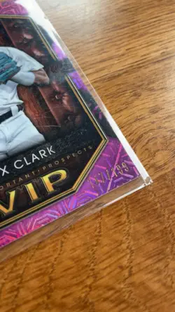 2025 Bowman - VIP Very Important Prospects Max Clark #VIP-10 Pink Mojo /199 (RC) - Image 2