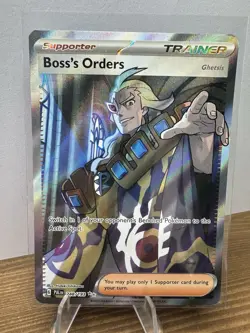 Pokemon TCG Boss's Orders Paldea Evolved Full Art Card 248/193 - Image 1