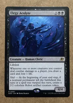 Elegy Acolyte - Edge of Eternities - NM MTG - Image 1