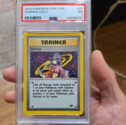 Sabrina 20/132 Gym Challenge Holo PSA 7 - Image 1