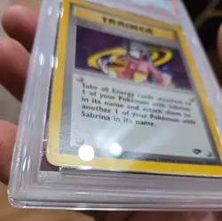 Sabrina 20/132 Gym Challenge Holo PSA 7 - Image 5