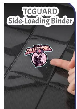 One Piece Laser Engraved 9 Pocket Laboon Binder Made To Order - Image 3