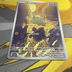 Pokemon TCG - Phanpy Illustration Rare SV08: Surging Sparks 205/191 NM - Image 2