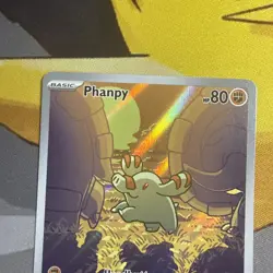 Pokemon TCG - Phanpy Illustration Rare SV08: Surging Sparks 205/191 NM - Image 3