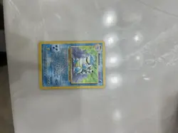 Blastoise Base Set Holo Rare 2/102 Wizards Pokemon Card English - Image 1