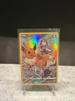 Eevee Trainer Gallery Ultra Rare Holo Card TG11/TG30 Swsh09 Brilliant Stars NM - Image 1