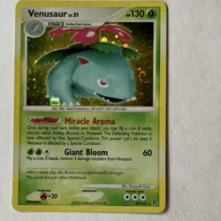 Pokemon Venusaur 130HP Secret Wonders Holo Rare 20/132 2007 English Card Stage 2 - Image 1