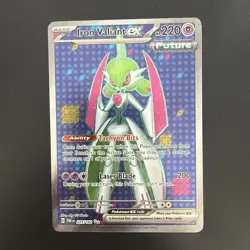 Iron Valiant ex - 225/182 - Ultra Rare - Paradox Rift - Pokemon Card - Image 1