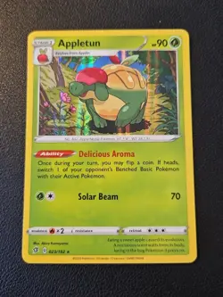 Pokemon SWSH Rebel Clash TCG Card - RARE HOLO Appletun 023/192 - Image 1