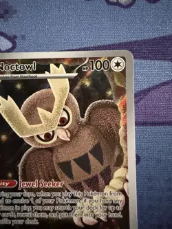 Noctowl SVP 141 Pokemon Center NM ETB Promo Pokemon Card - Image 3