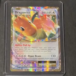 Dragonite EX 73/108 Evolutions Holo Rare EX 180 HP Hyper Beam 130 Pokemon Card - Image 1