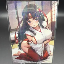 Tomoe Queens Blade Anime Waifu Card Doujin ACG Goddess Holo - Image 1