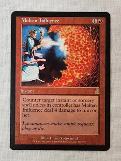 NM Molten Influence Odyssey Mtg Magic the Gathering - Image 1