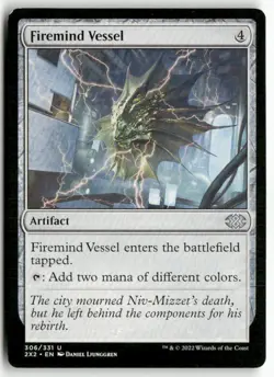 Firemind Vessel 306 Uncommon Double Masters 2022 Magic: The Gathering LP - Image 1