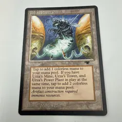 1994 MTG Magic the Gathering Antiquities - Urza's Power Plant - Bug - LP - Image 1