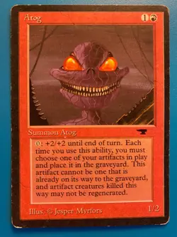 MTG 1x Atog Antiquities OLD SCHOOL Pauper Magic the Gathering x1 MP - Image 1