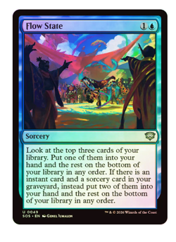 Flow State - Foil Secrets of Strixhaven MTG - Image 1