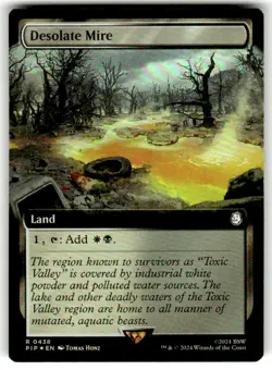 Fallout Desolate Mire FOIL Commander/Rare - Image 1