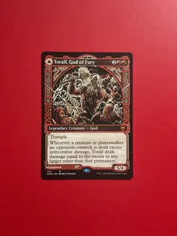 MTG 1x Toralf, God of Fury (Showcase) -NM- Kaldheim - Image 1