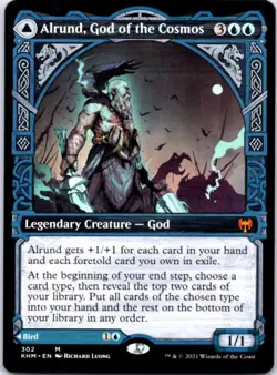 Alrund, God of the Cosmos (Showcase) Kaldheim, 302 NM - Image 1