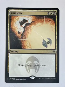 MTG Vindicate Masters 25 Regular Rare - Image 1