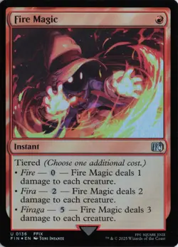 Fire Magic, #136, FIN, Foil, U - NM - Image 1