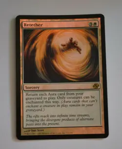 Retether x 1 - Foil MTG Planar Chaos, Silklash Spider x1, Spectral Force x1 - Image 1