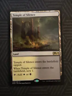 mtg temple of silence core set 2020 - Image 1