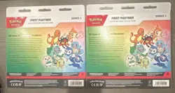 Pokemon TCG First Partner Illustration Collection Series 1 2 Booster Promo Packs - Image 2