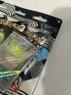 Pokemon TCG Scarlet Violet Black Bolt Tech Sticker Collection 3 Pack Blister NEW - Image 3