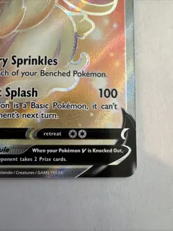 Pokemon Alcremie V Shining Fates 64 NM Card TCG - Image 3